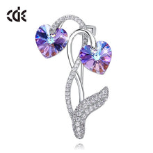 CDE Bijouterie Trendy Brooches For Women Embellished with crystals from Swarovski Brooch Pin Fashion Jewelry Womens Accessories